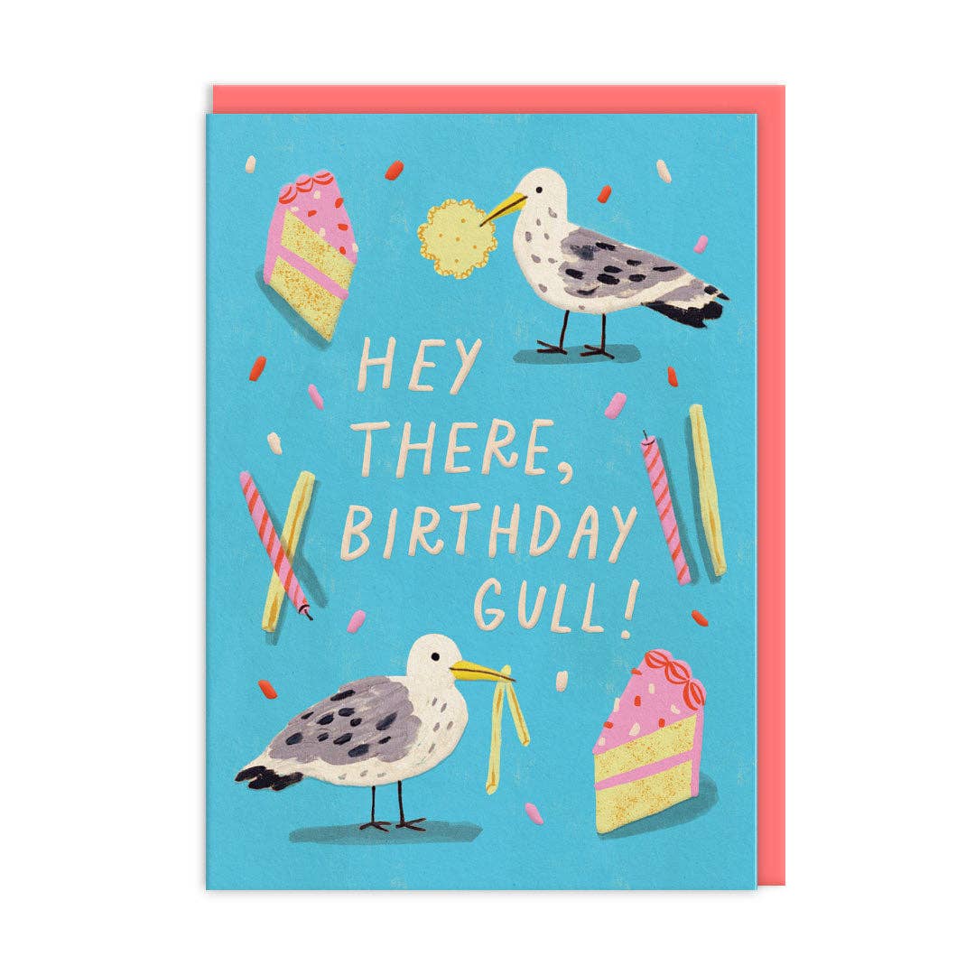 Gull Birthday Card - DIGS