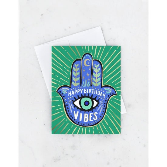 Hamsa Birthday Card - DIGS