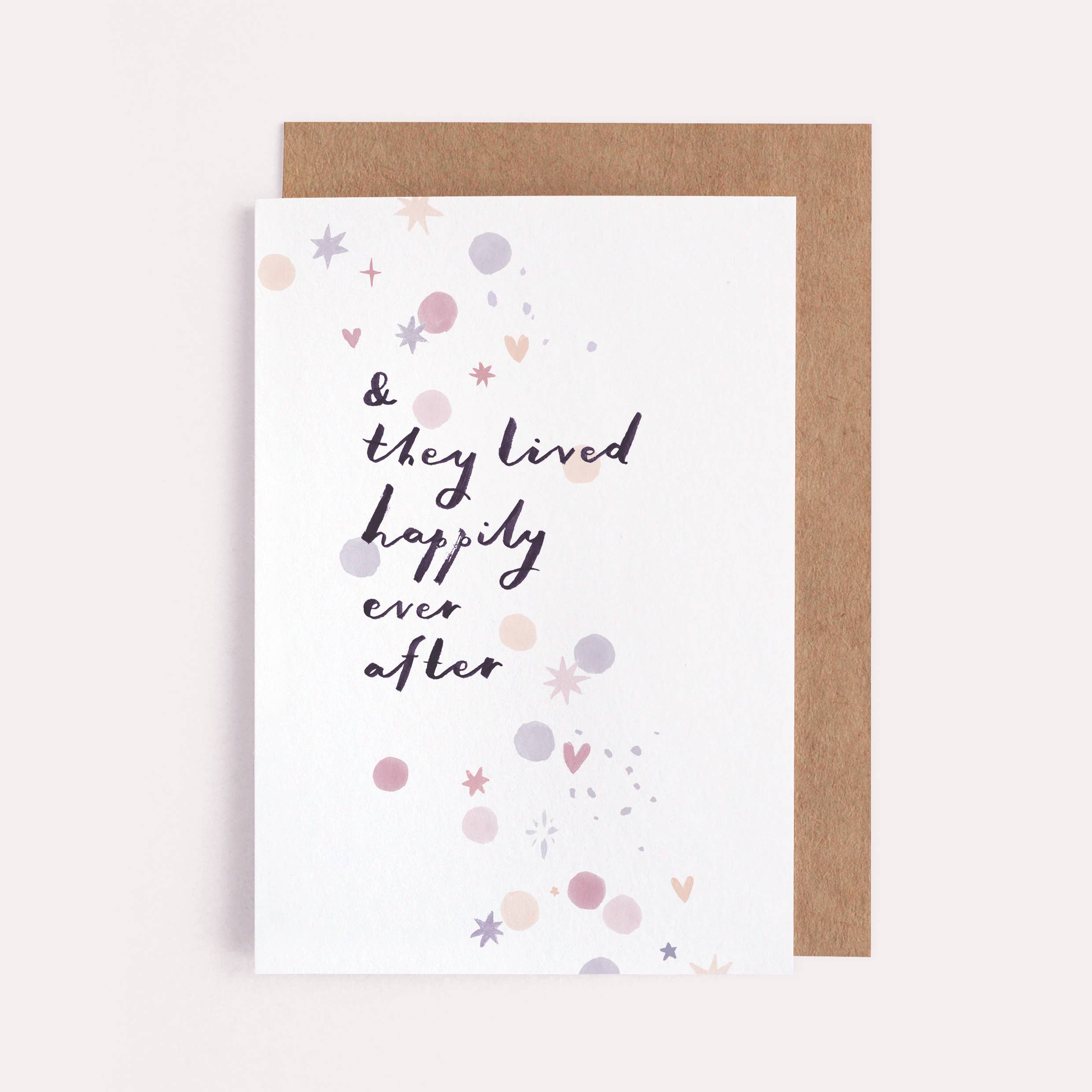 Happily Ever After Wedding Card - DIGS