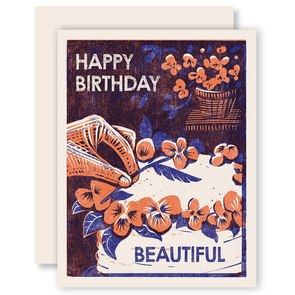 Happy Birthday Beautiful Card - DIGS