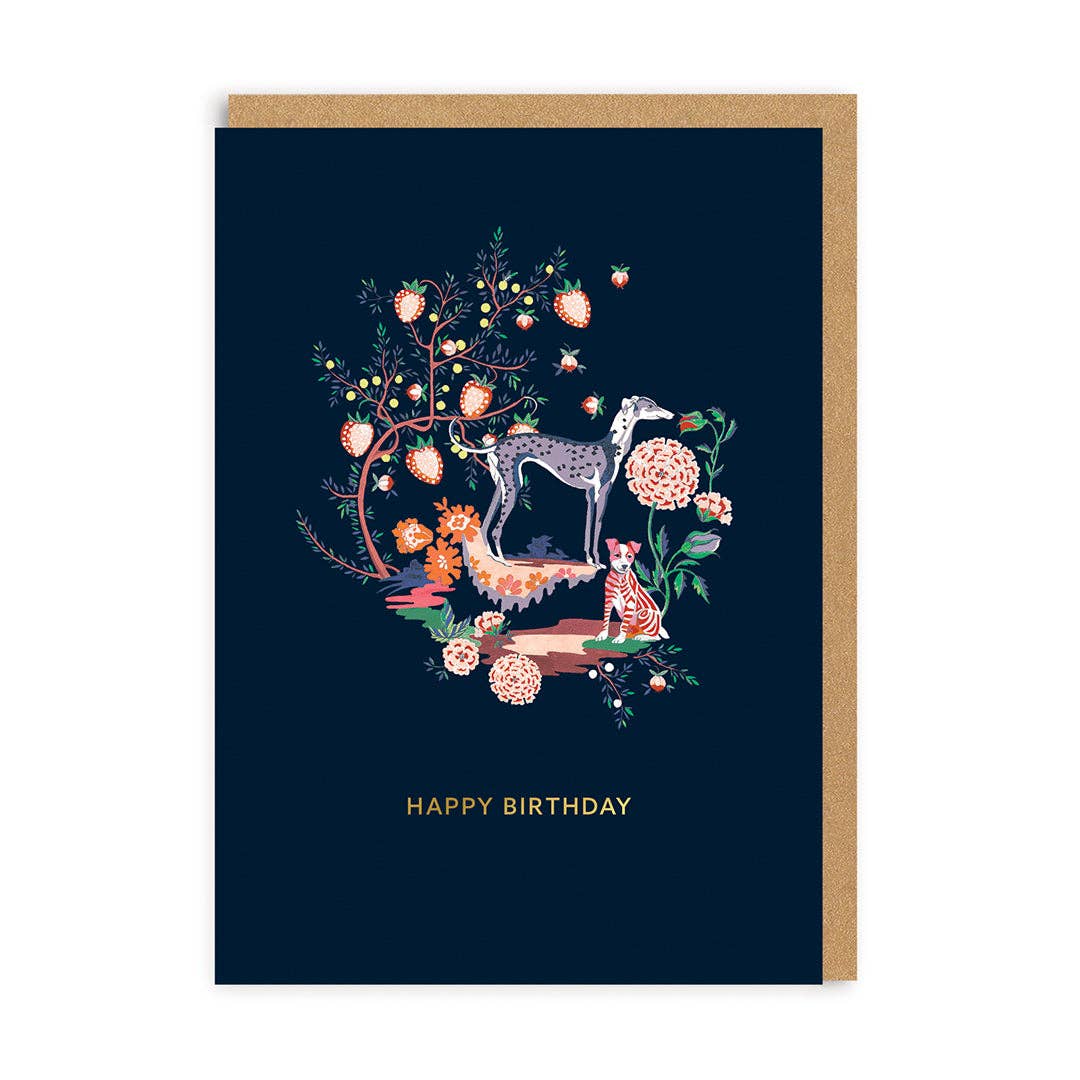 Happy Birthday Painted Kingdom Card - DIGS
