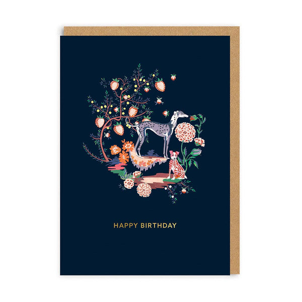 Happy Birthday Painted Kingdom Card - DIGS