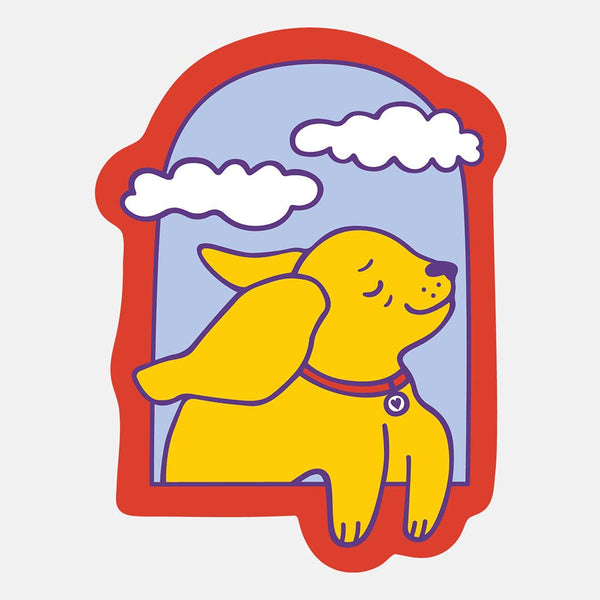 Happy Dog Sticker - DIGS