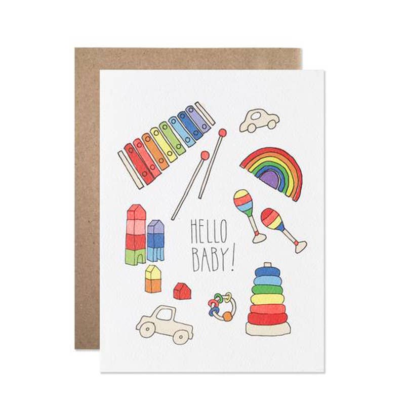 Hello Baby! Card - DIGS