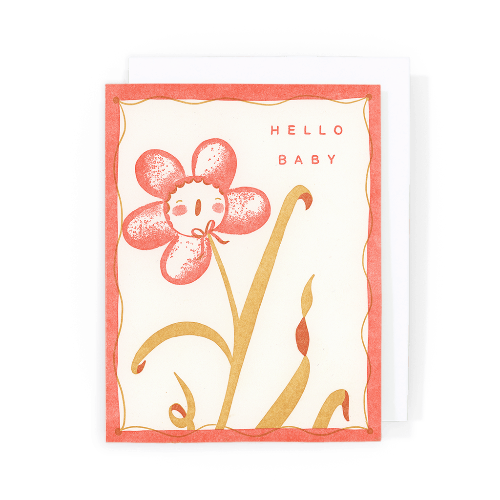 Hello Baby Card - DIGS