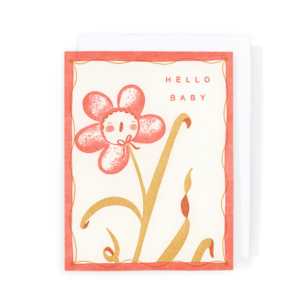 Hello Baby Card - DIGS