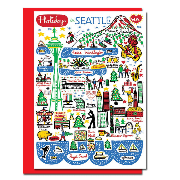 Holidays in Seattle Card - DIGS