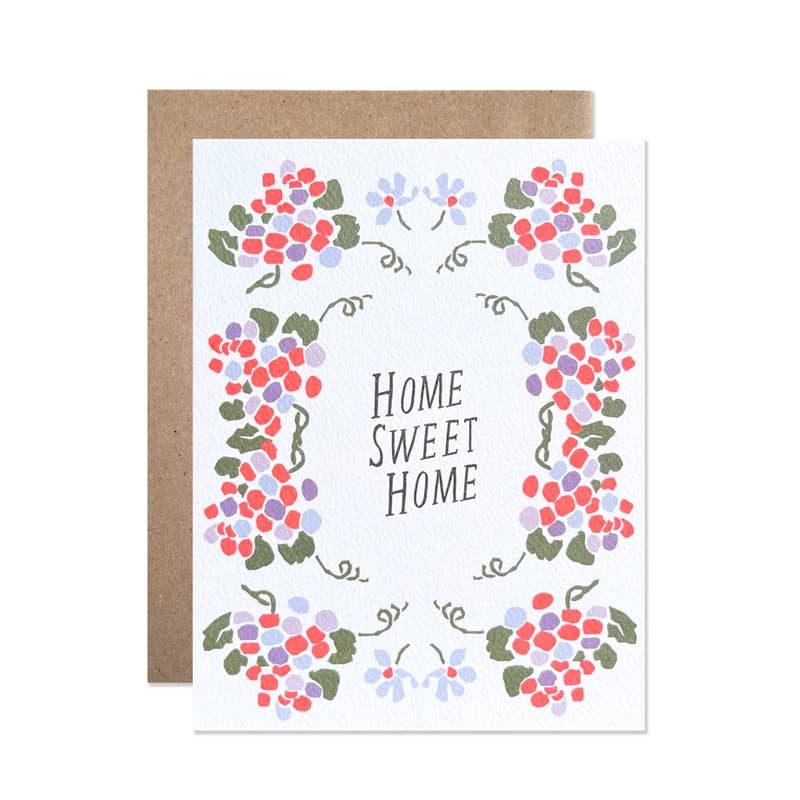 Home Sweet Home Grapes Card - DIGS