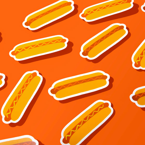 Hot Dog Sticker - DIGS