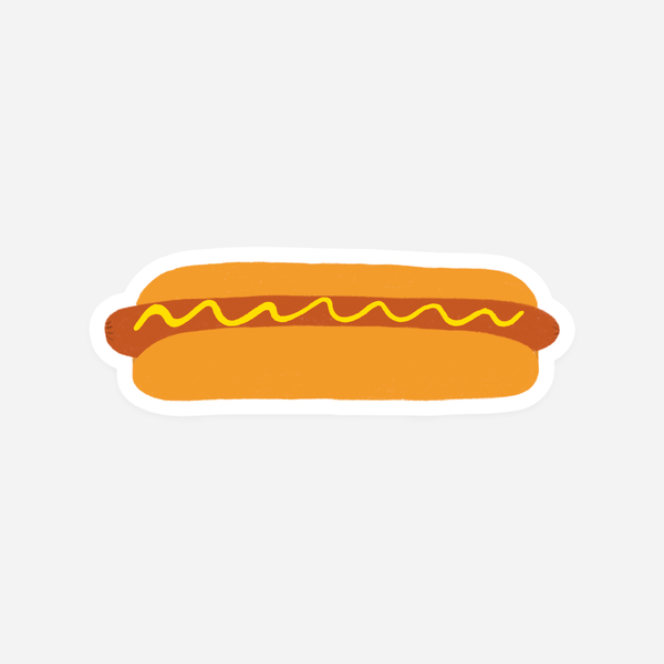 Hot Dog Sticker - DIGS