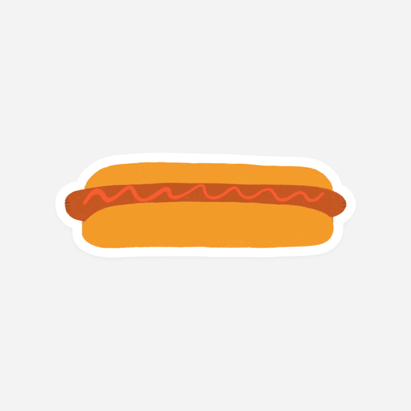 Hot Dog Sticker - DIGS