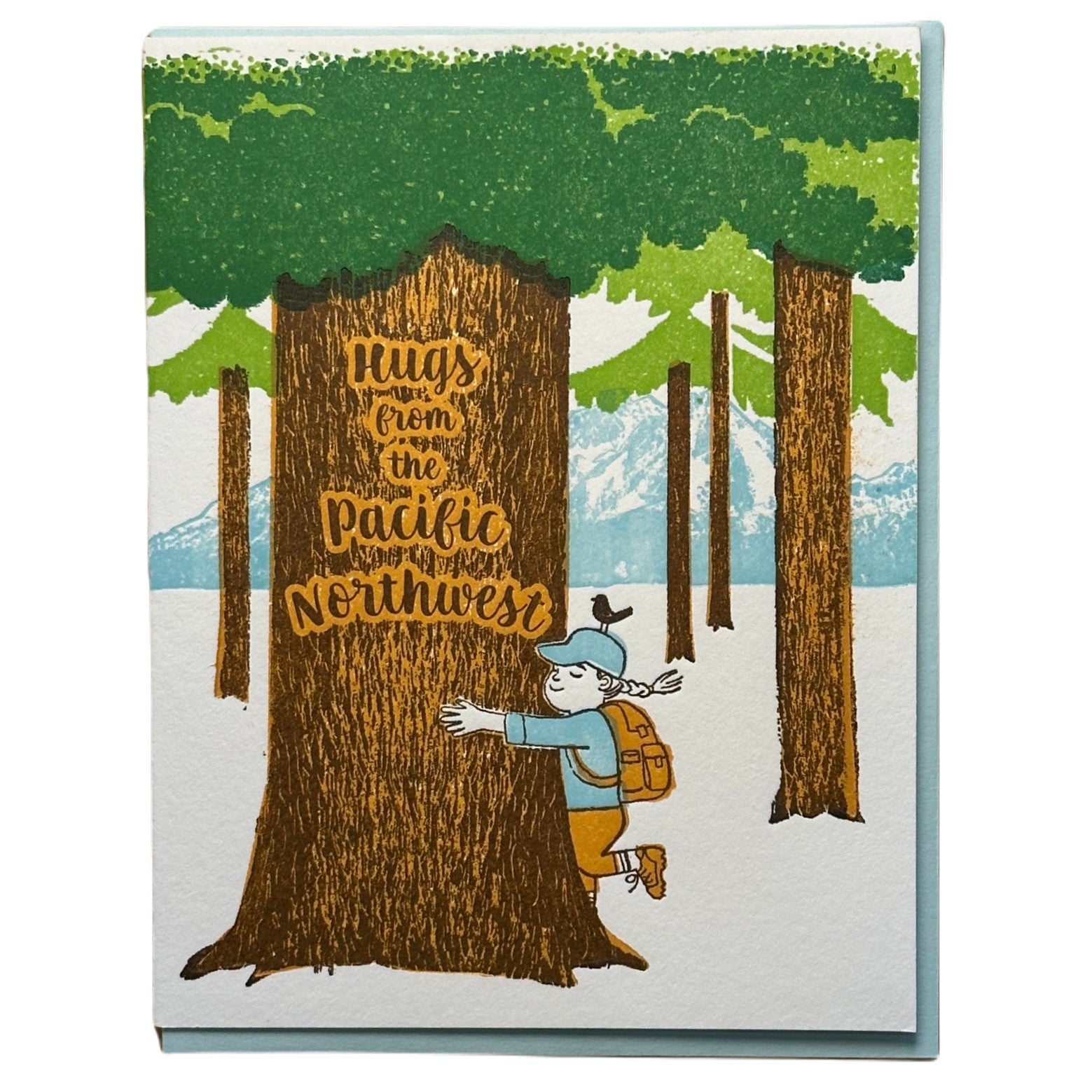 Hugs From The PNW Card - DIGS