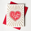 I Like You Card - DIGS