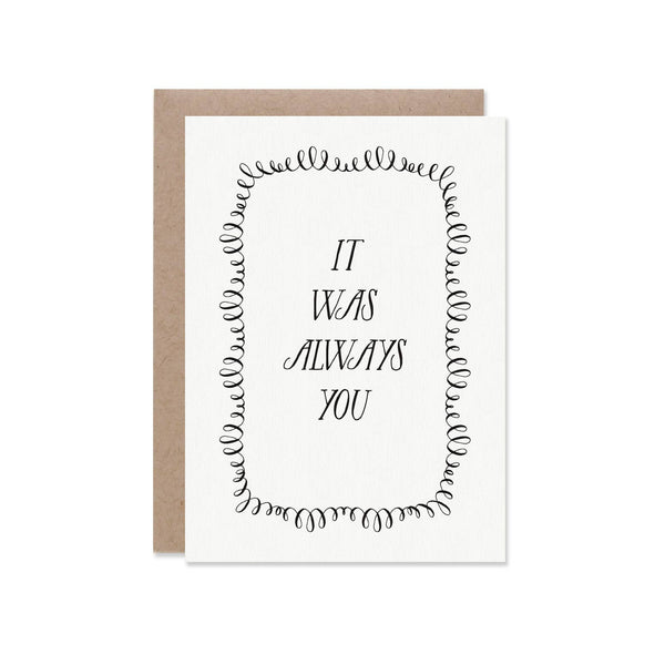 It Was Always You Card - DIGS