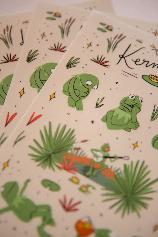 Kermit Sticker Sheet - DIGS
