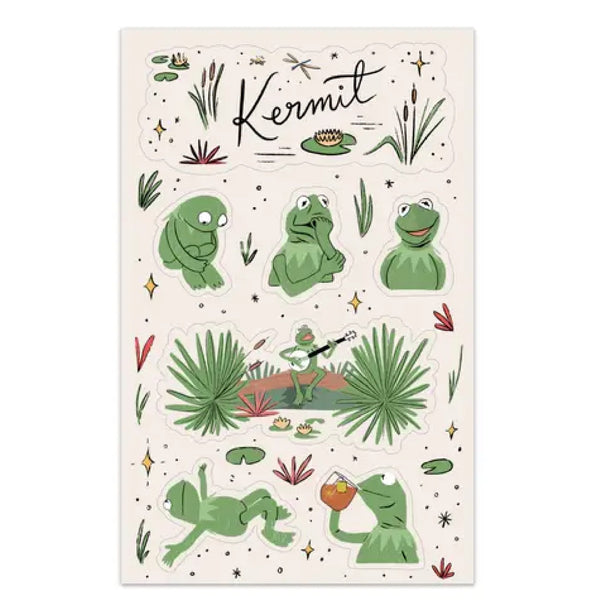 Kermit Sticker Sheet - DIGS