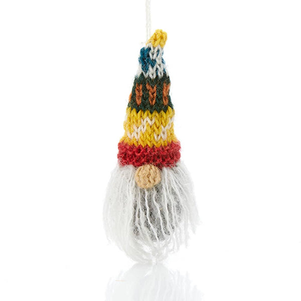 Knitted Gnome Ornament - DIGS