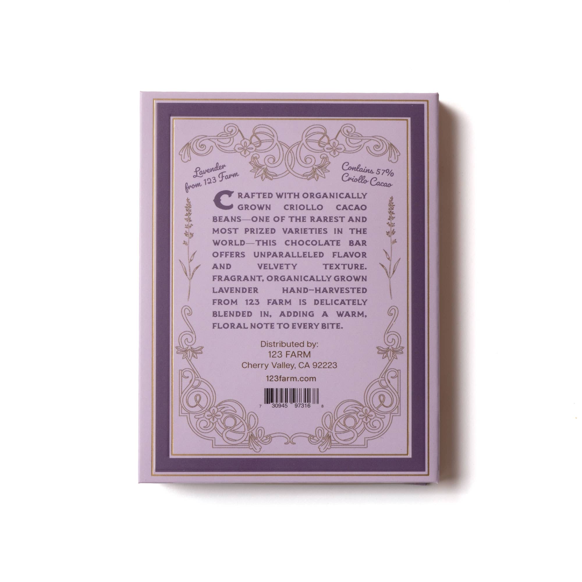 Lavender Criollo Chocolate Bar - DIGS
