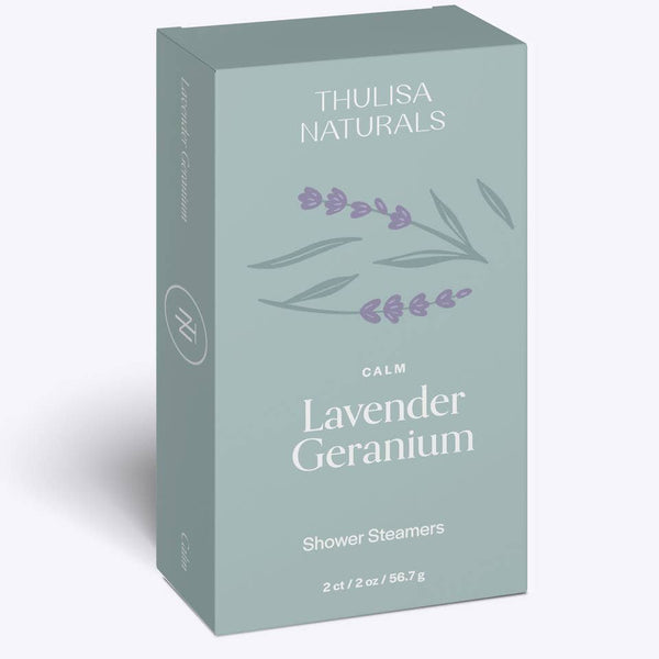 Lavender Geranium Shower Steamers - DIGS