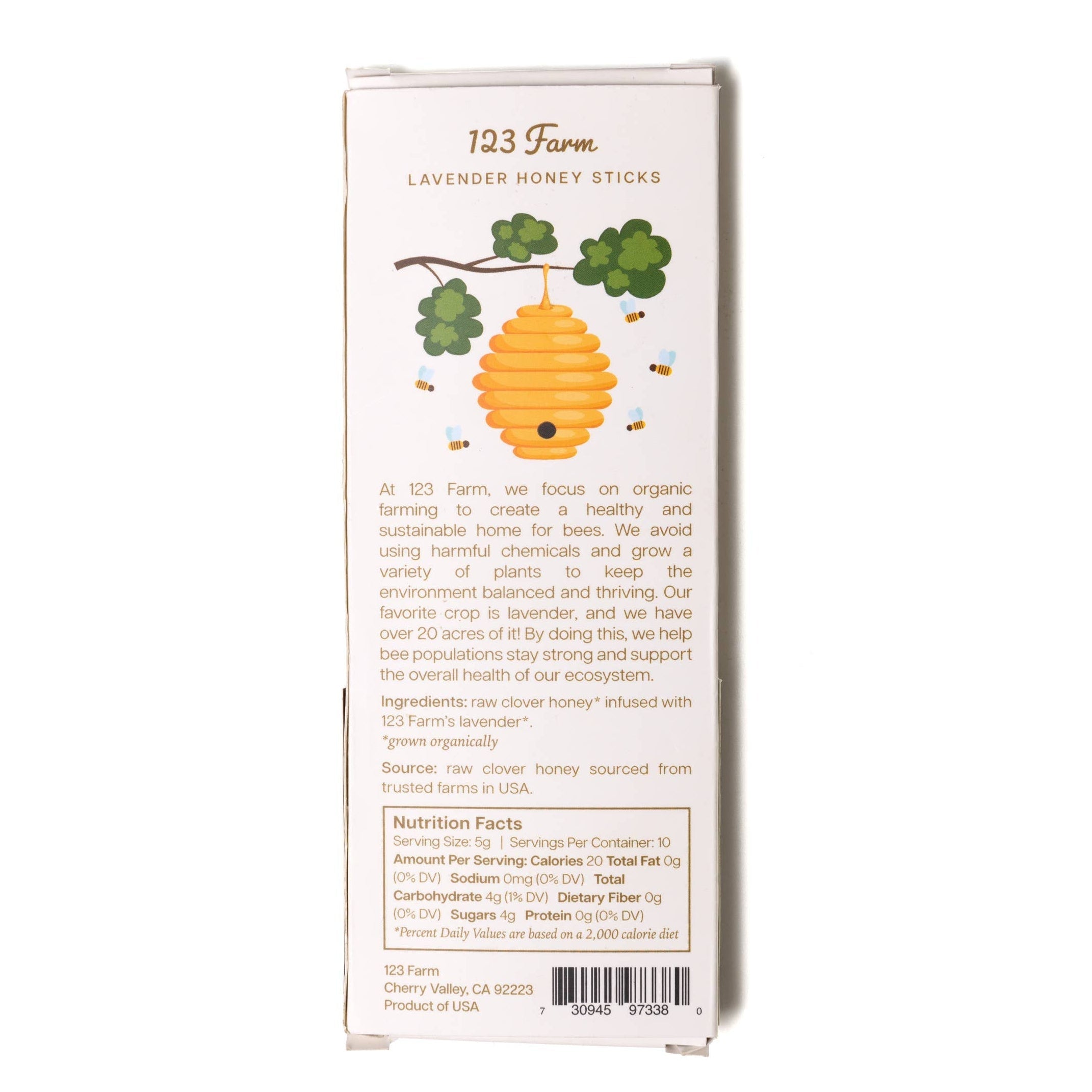 Lavender Honey Sticks 10 Pack - DIGS