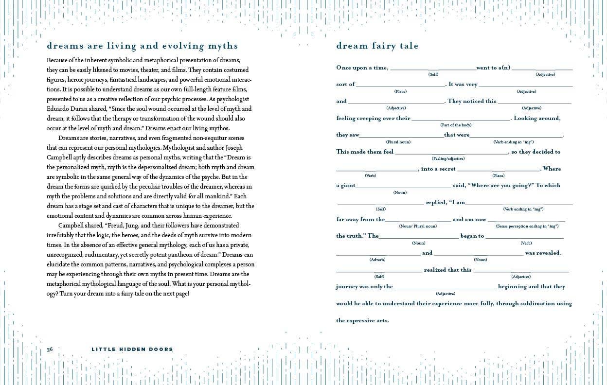 Little Hidden Doors: A Guided Journal for Deep Dreamers - DIGS