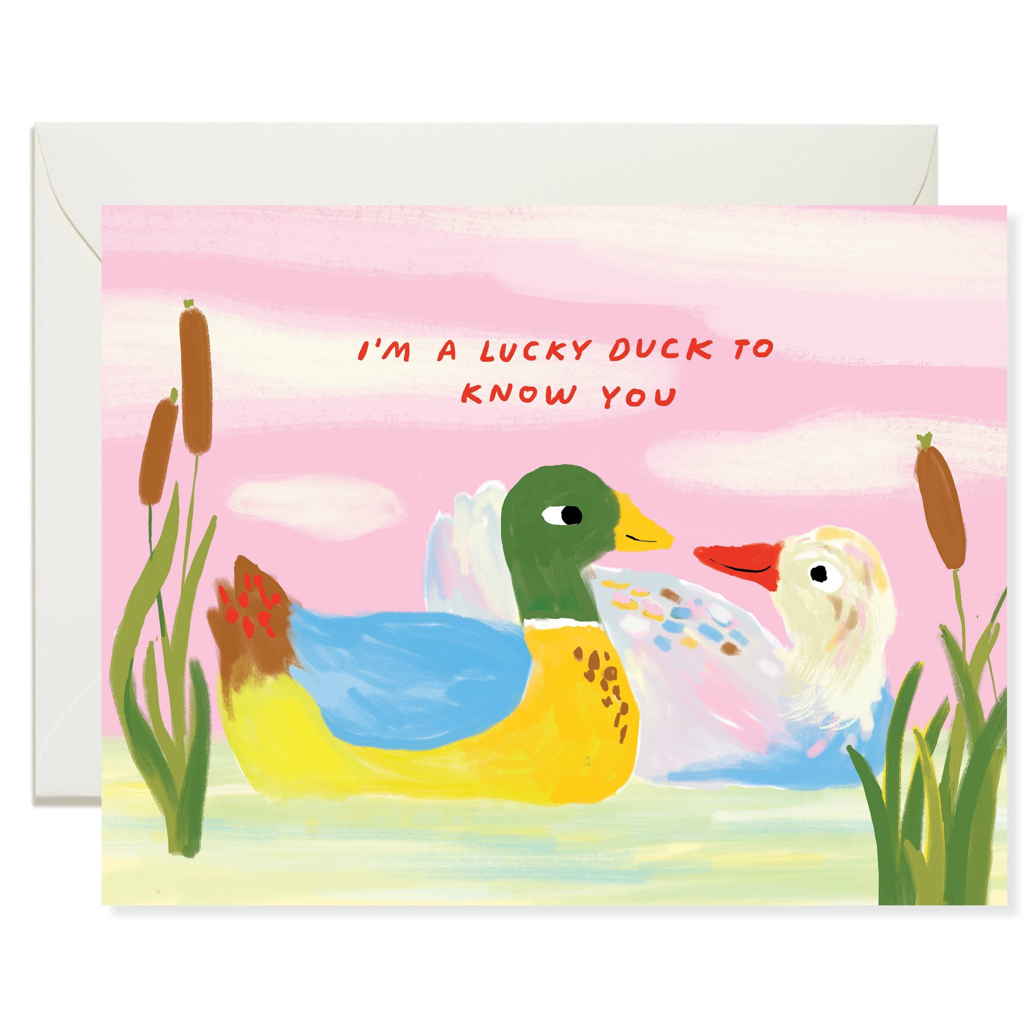 Lucky Duck Love Card - DIGS