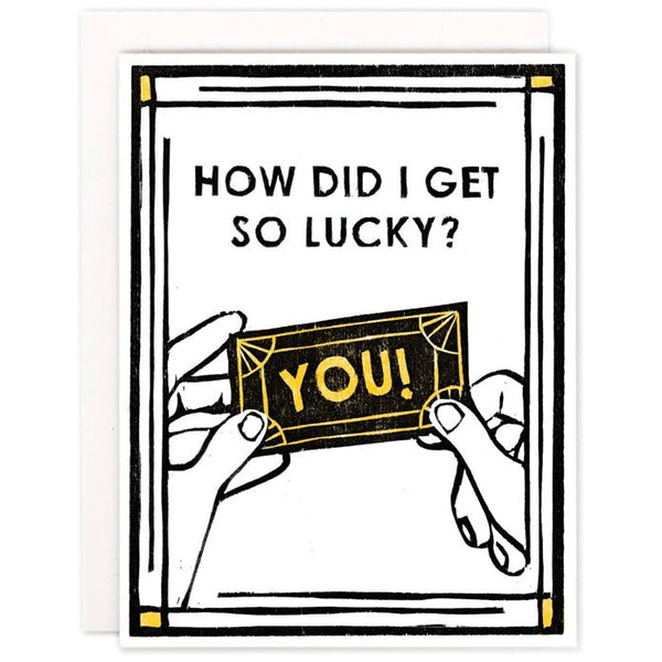 Lucky Ticket Love Card - DIGS