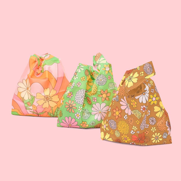 Medium Twist and Shout Reusable Totes - DIGS