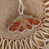 Moth Floral Ceramic Ornament - DIGS