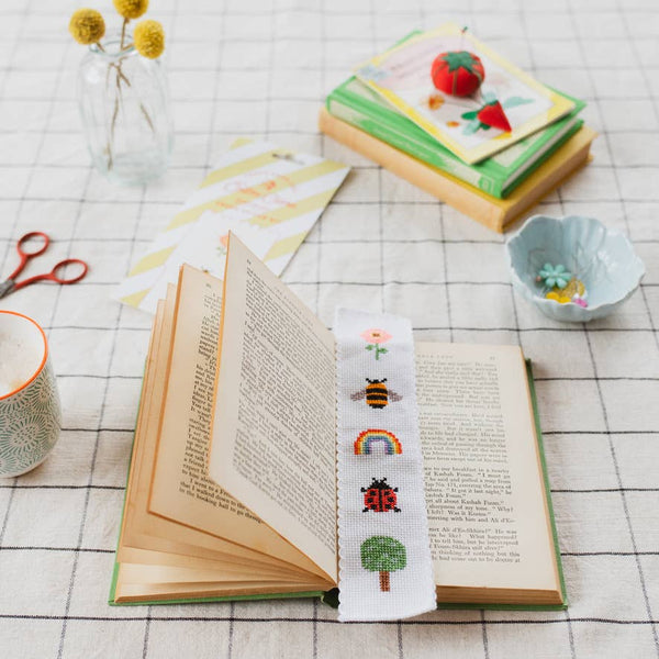 Nature Cross Stitch Bookmark Kit - DIGS