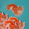 Orange Cat in a Bowl Sticker - DIGS