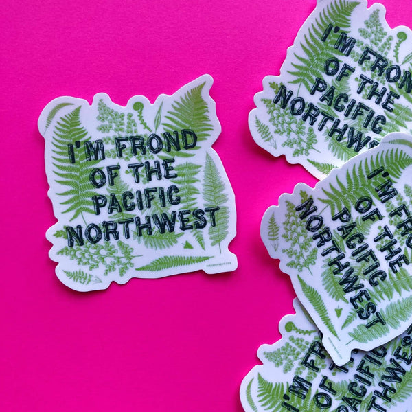 Pacific Northwest Fern Sticker - DIGS