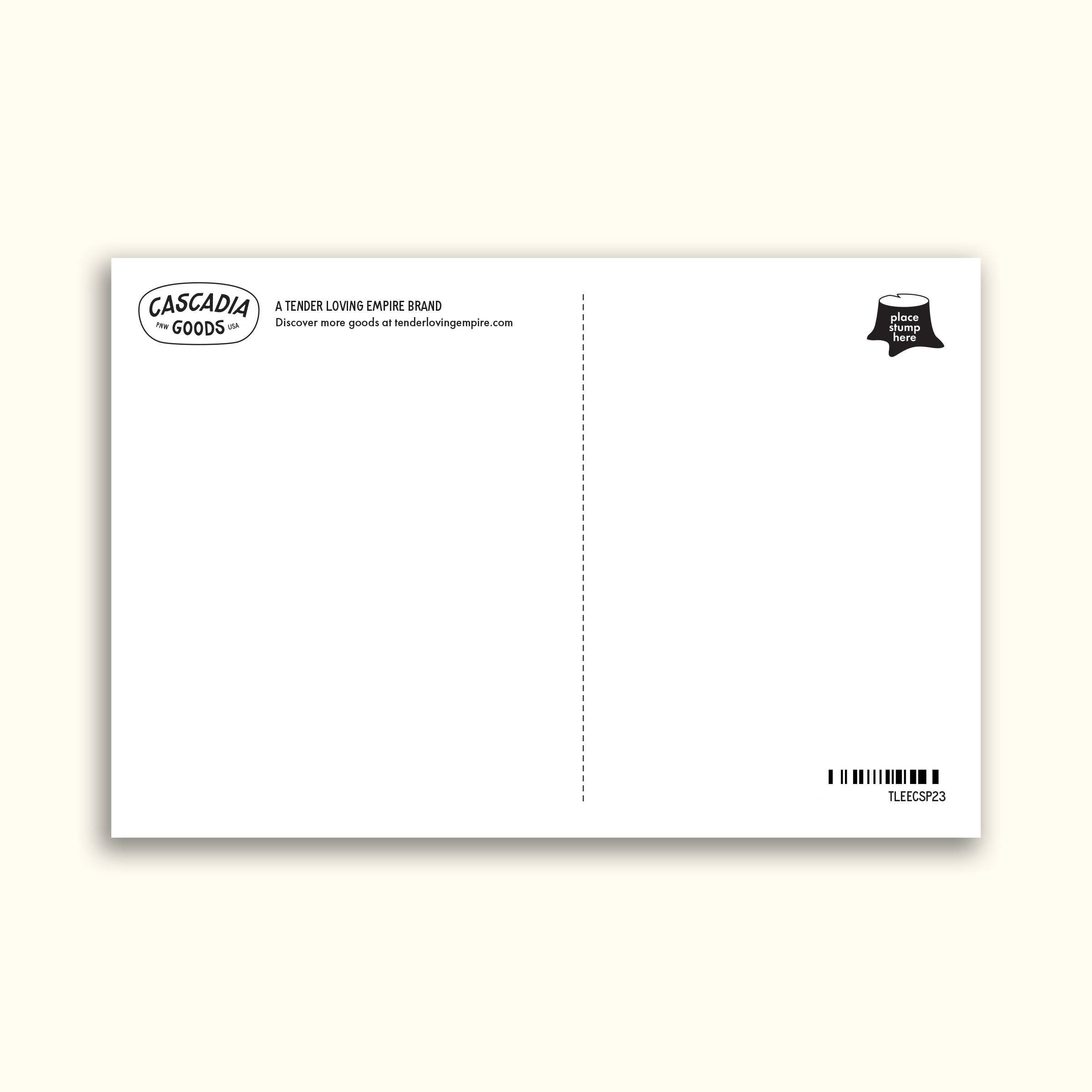 Pacific NW Bigfoot Postcard - DIGS