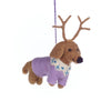Rudy Dachshund Dog Felt Ornament - DIGS