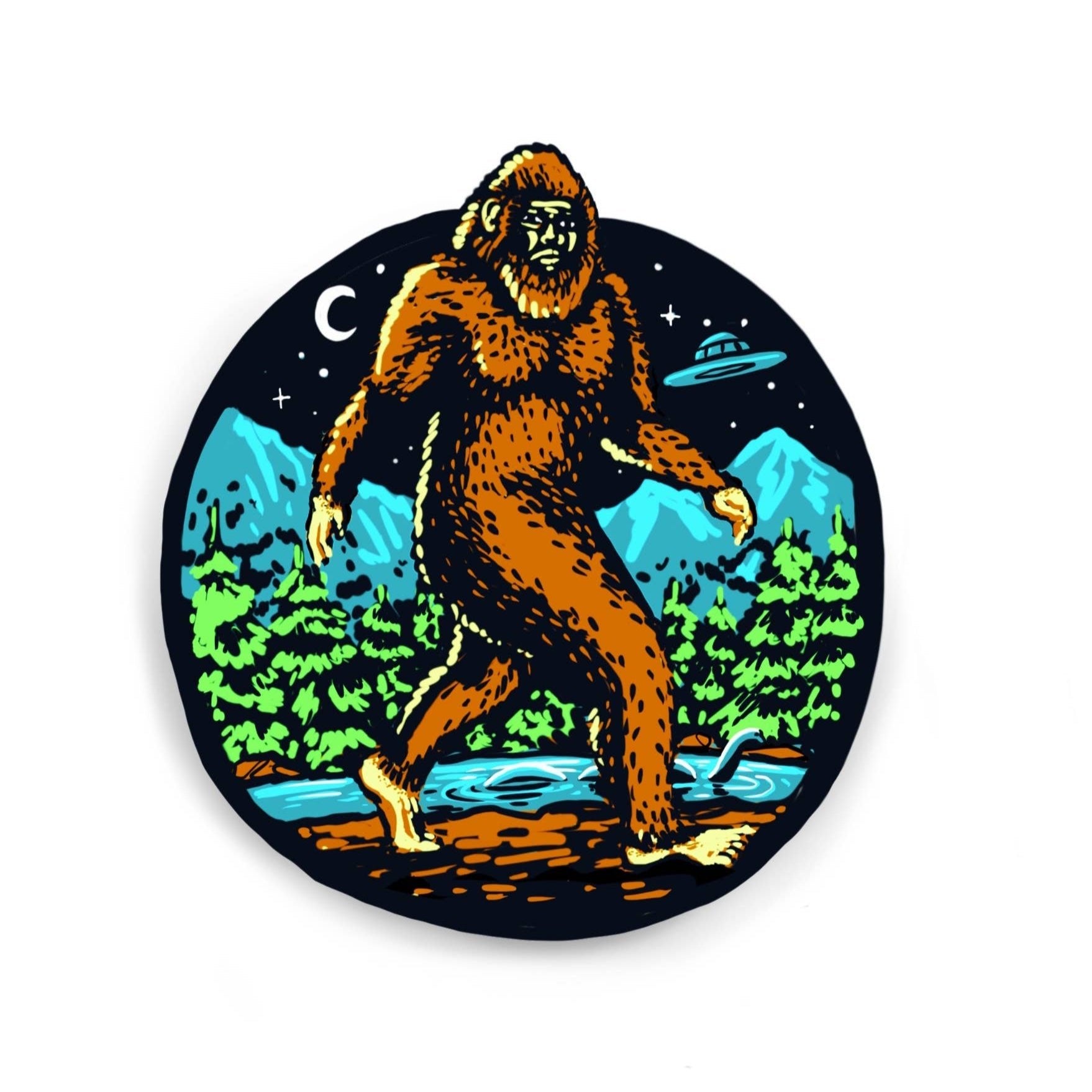 Sasquatch Sticker - DIGS