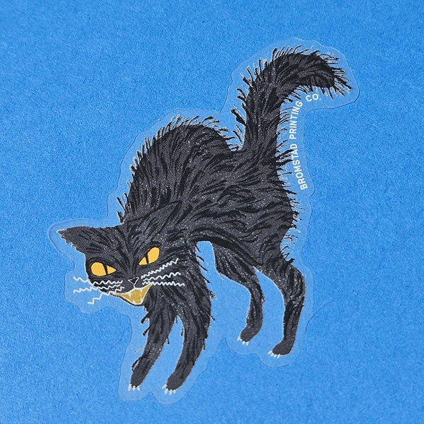Scaredy Cat Sticker - DIGS