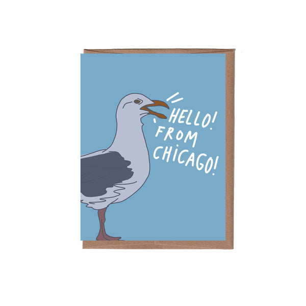 Seagull Seattle Card - DIGS