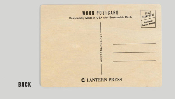 Seattle Wood Postcard - DIGS