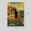 Seattle Wood Postcard - DIGS