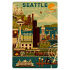 Seattle Wood Postcard - DIGS