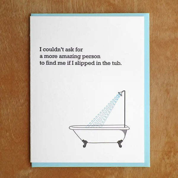 Slipped in Tub Card - DIGS