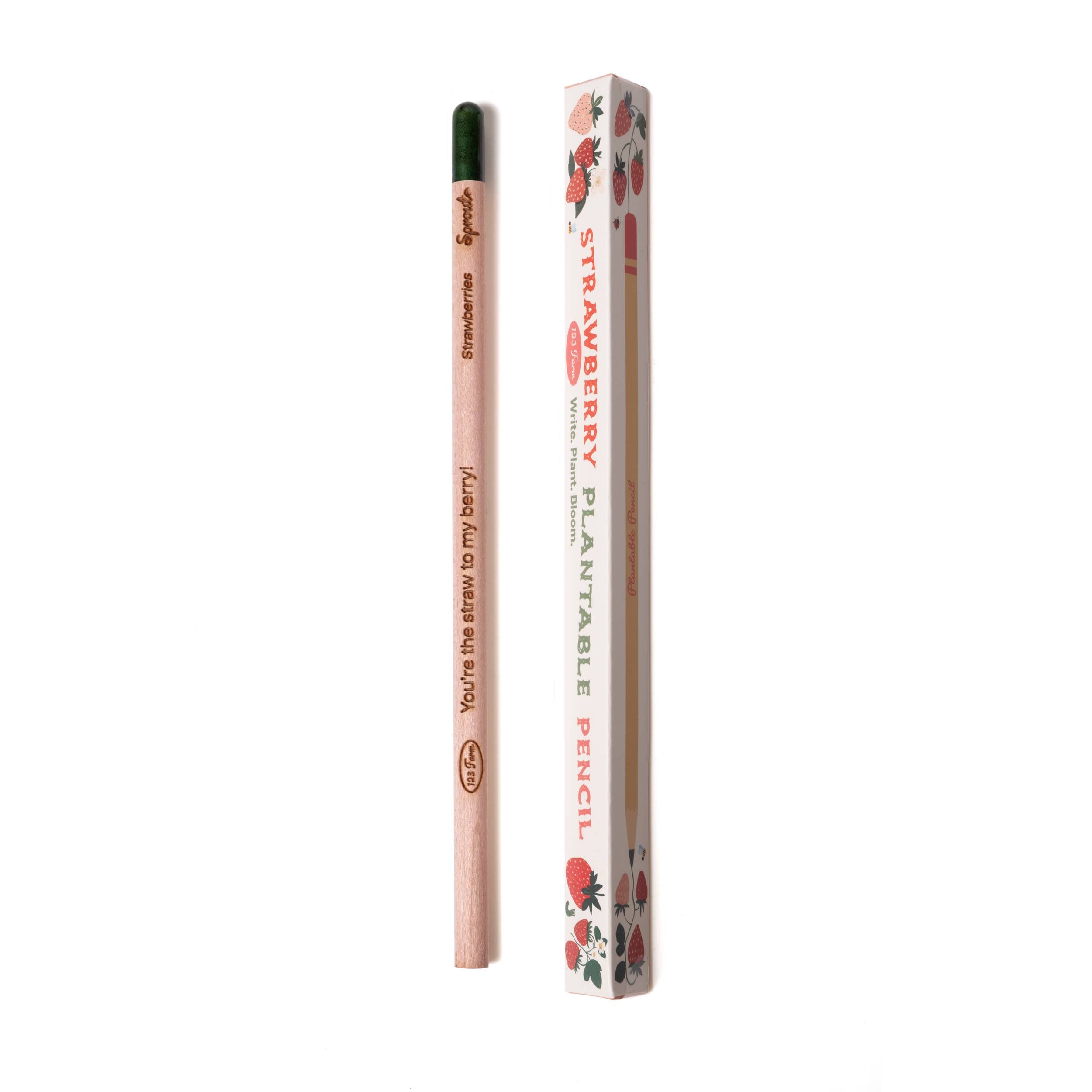 Strawberry Plantable Pencil - DIGS