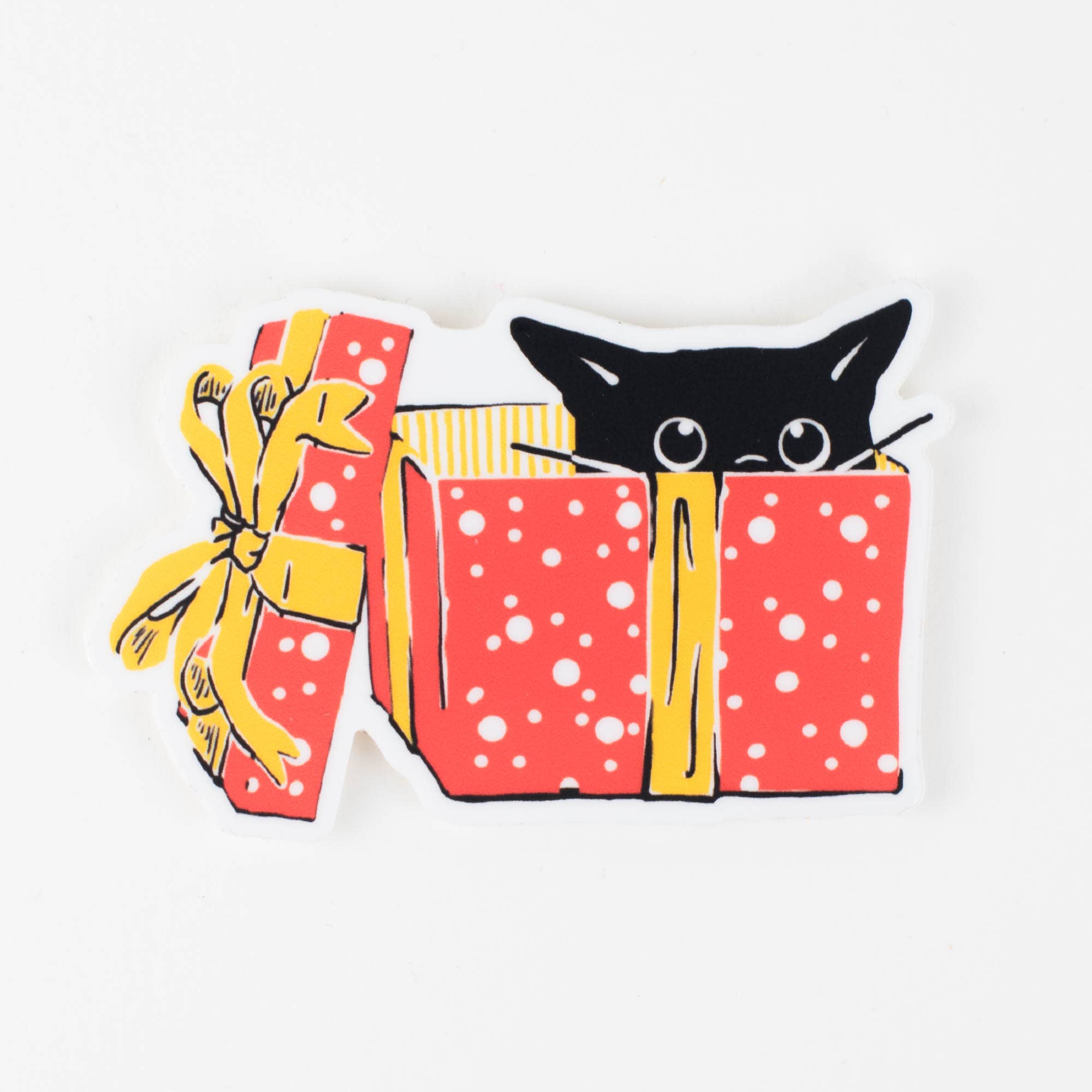 Surprise Gift Cat Sticker - DIGS