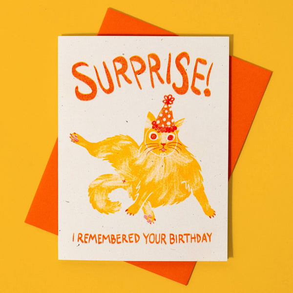 Surprise! Remembered Birthday Card - DIGS