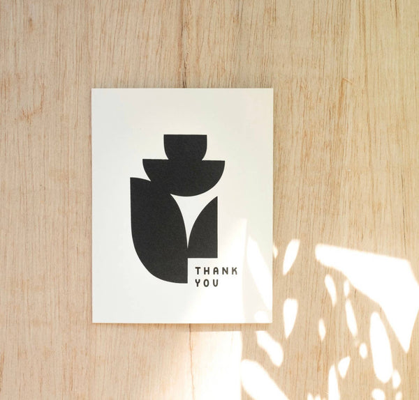 Thank You Silhouette Card - DIGS