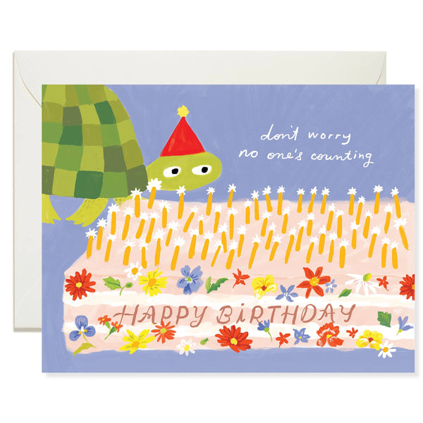 Turtle Birthday Card - DIGS