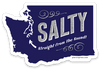 Washington State Salty Sticker - DIGS