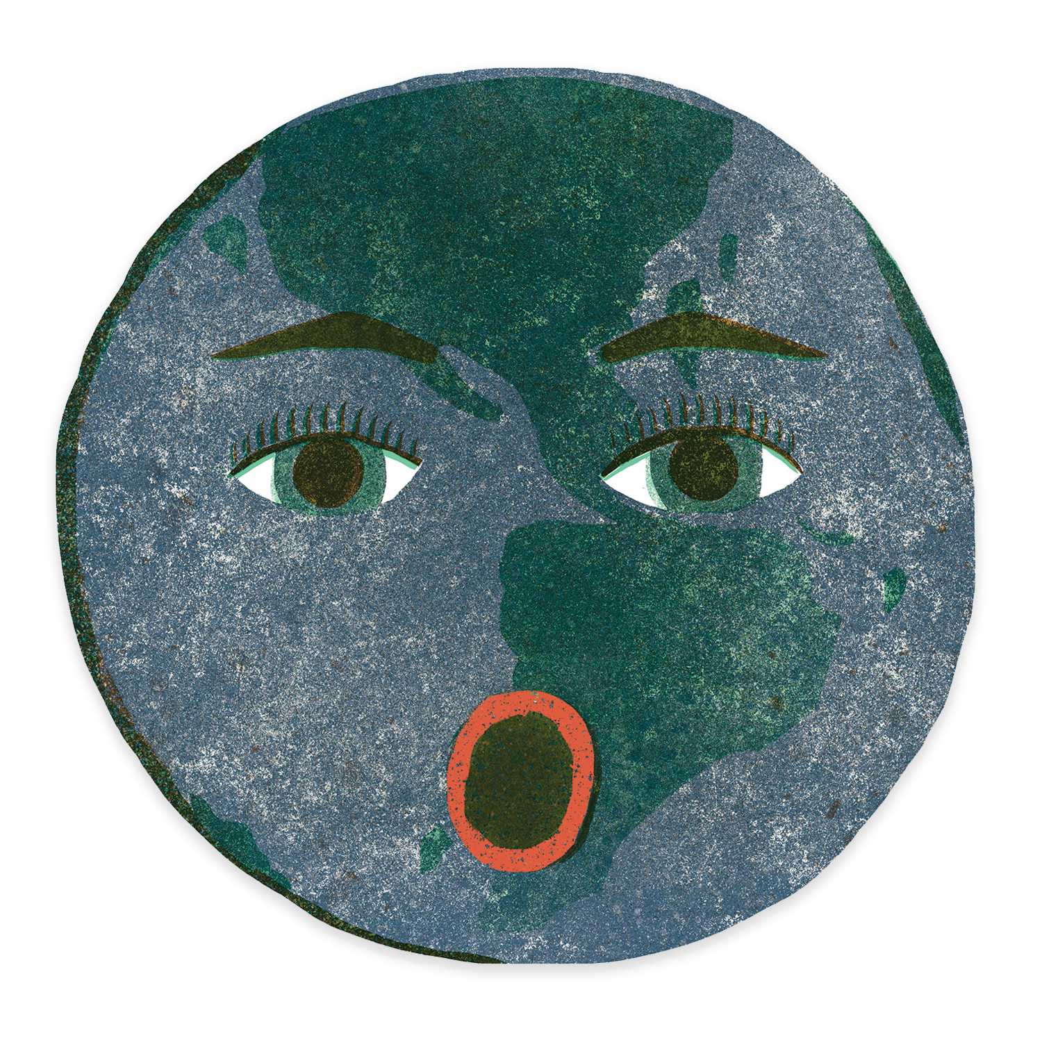 Earth | Terre Sticker