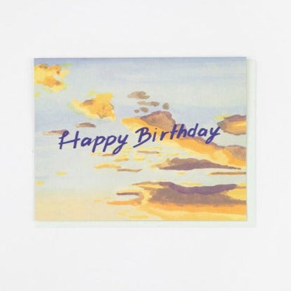 Happy Birthday Morning Sky Card