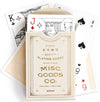 quality playing cards misc goods co (ivory)